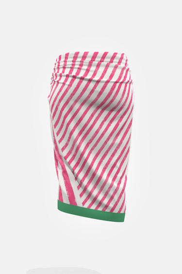 Pink Stripe Sarong