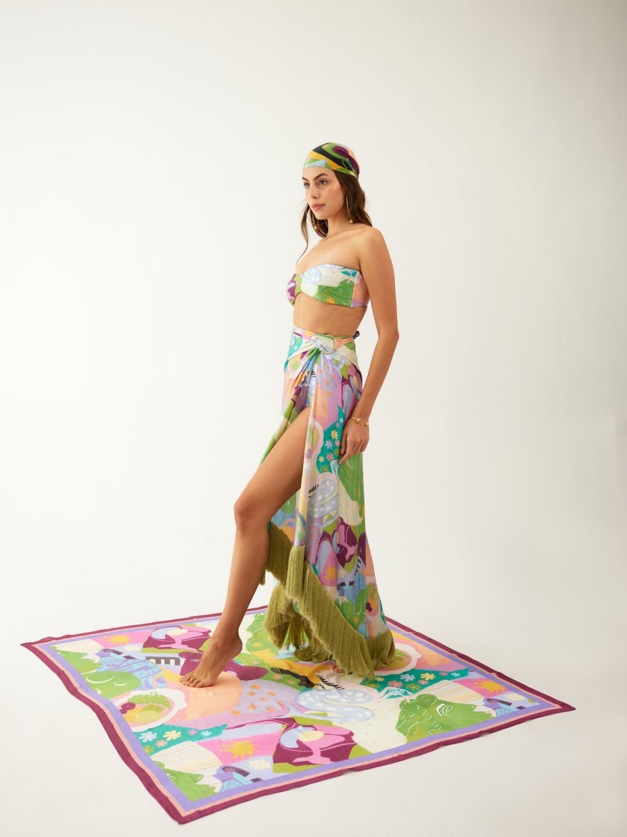 Stream Sarong - Tizzi Swimwear