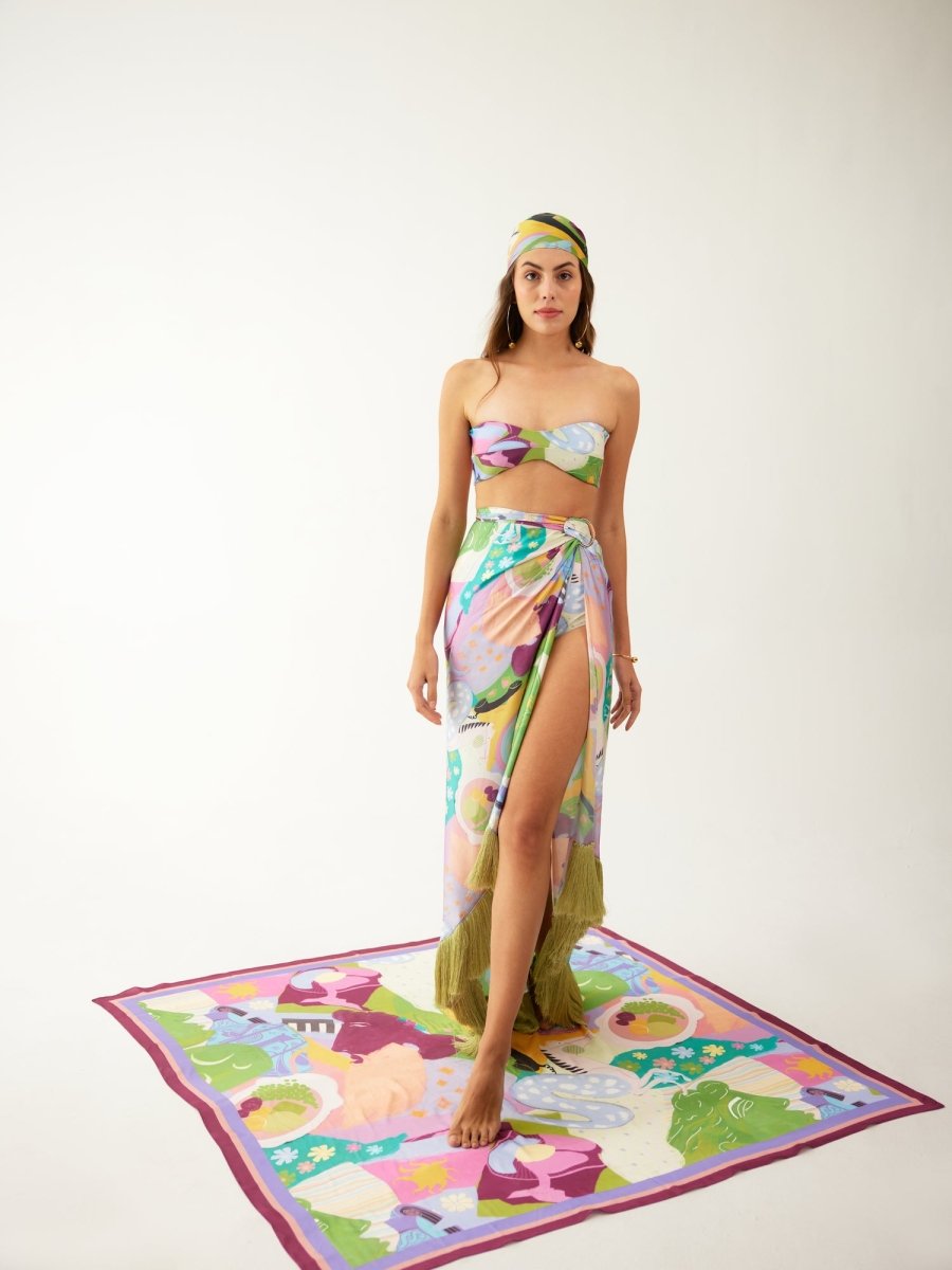 Stream Sarong - Tizzi Swimwear