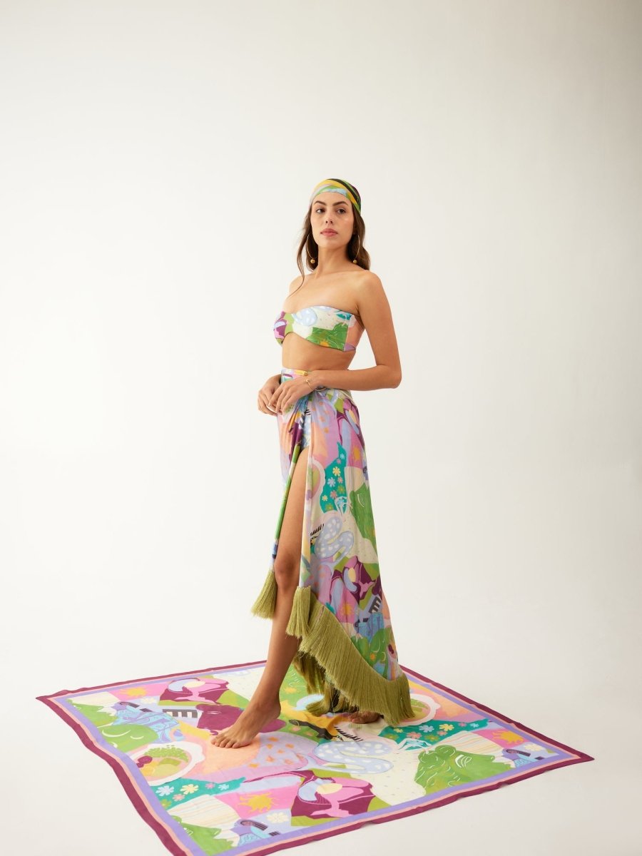 Stream Sarong - Tizzi Swimwear