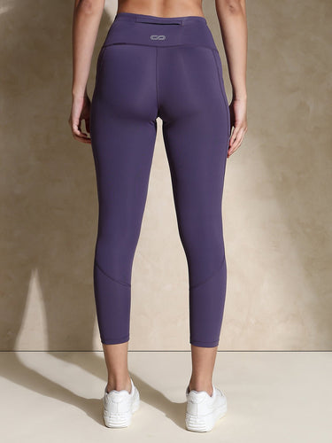 Shop-Purple Cadet High Impact Action Bra & Aura Leggings