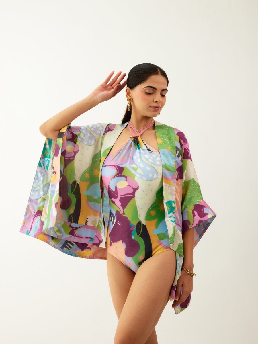 Tragano Short Kaftan - Tizzi Swimwear