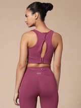 Shop-High Impact Action Bra With Clasp Tulip Wood